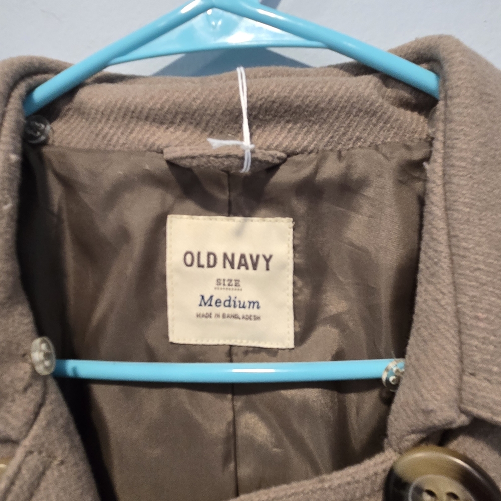 Old Navy Women's Classic Pea Coat - Picture 3 of 7